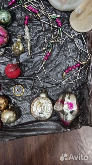 Елочные игрушки советские СССР