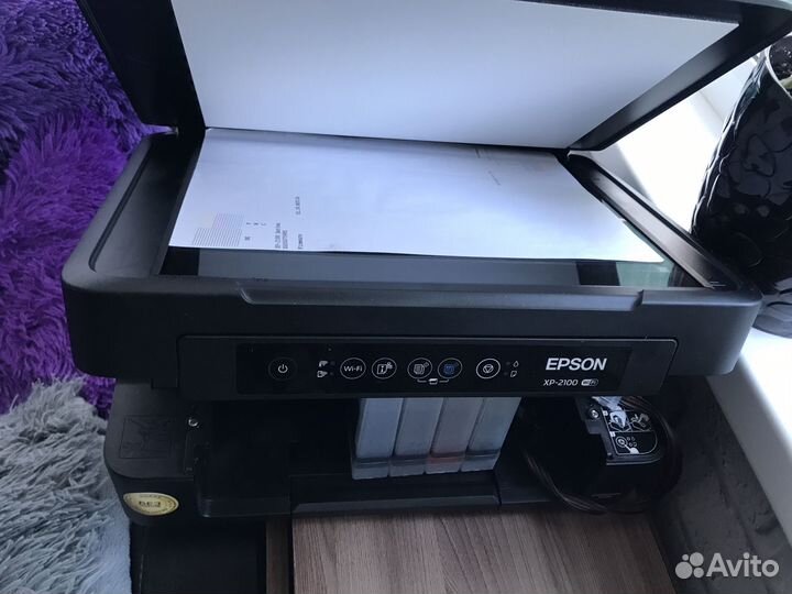 Продам мфу epson xp-2100 с снпч новый