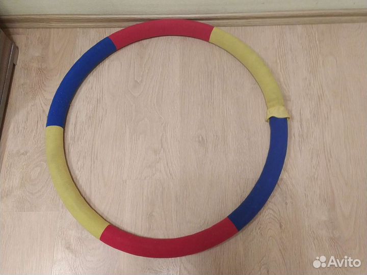 Обруч накаченный утяжеленный