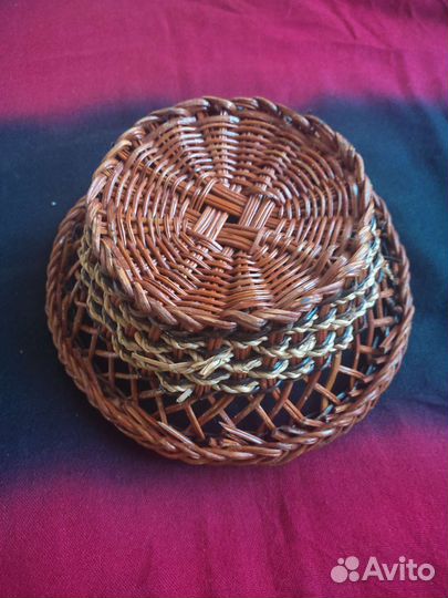 Корзинки плетёные декоративные