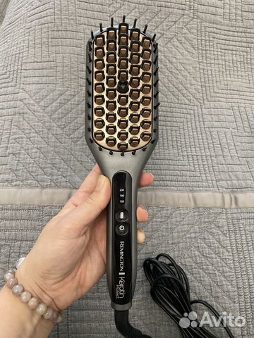 Расческа–выпрямитель Remington Keratin Protect