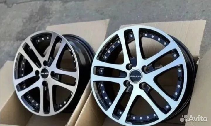 Новые диски R16 4/100 Vesta RIO Solaris Рельсы