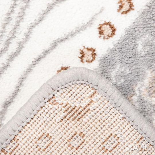 Ковер Соло прямоугольный 100х200 см, пп 100, джут