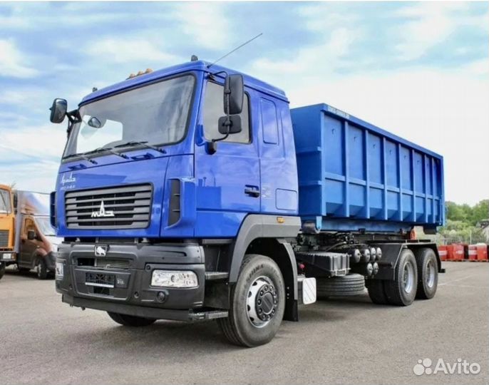 Вывоз строительного мусора контейнером