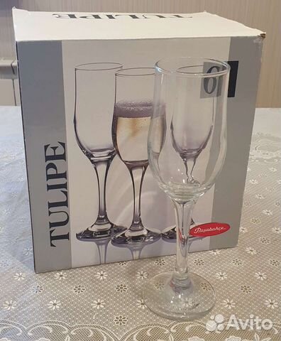 Бокалы 6 штук