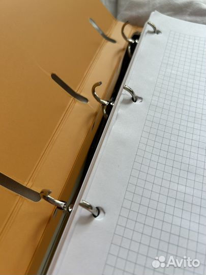Тетрадь на кольцах a4
