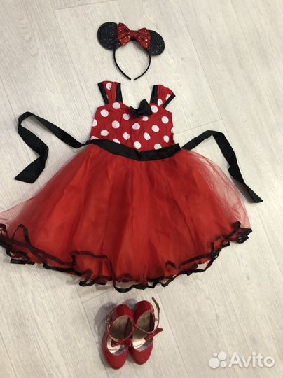 Новогодний костюм на девочку 104