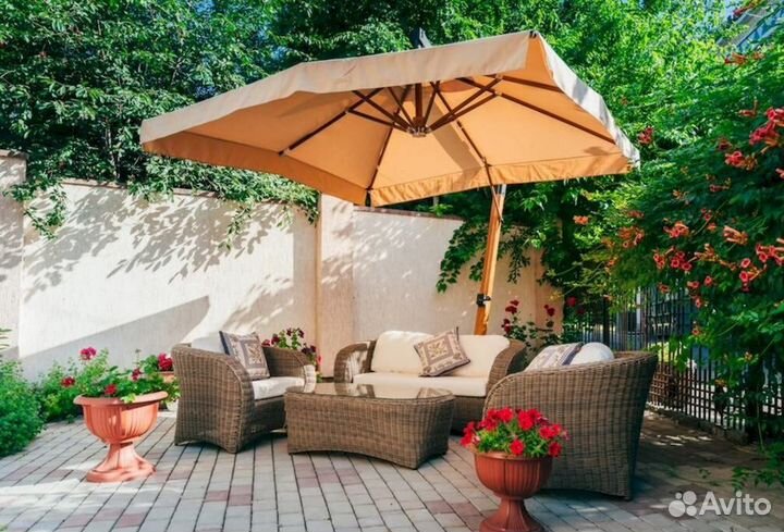 Зонты для улици усиленные 4х4