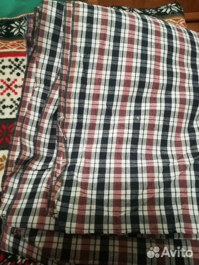 Ткань из СССР х/б средней плотности