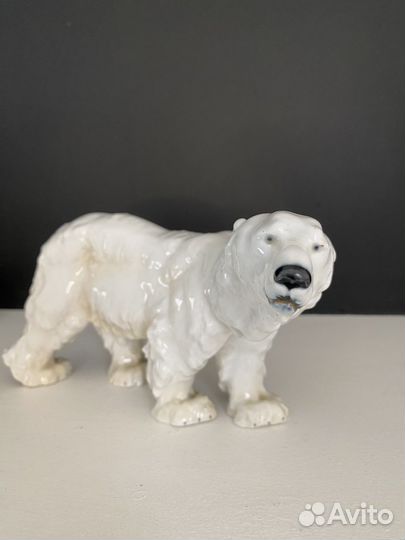 Статуэтка Белый Медведь Мейсен