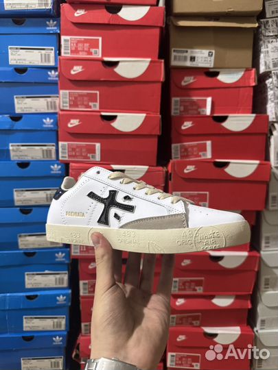 Кеды Premiata Steven White