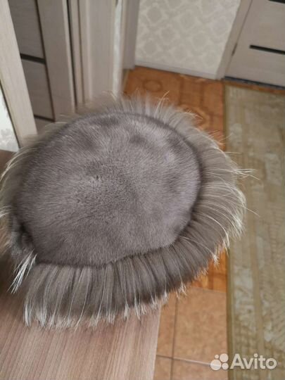 Шапка норковая женская