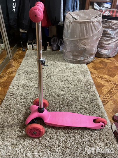 Самокат детский трехколесный