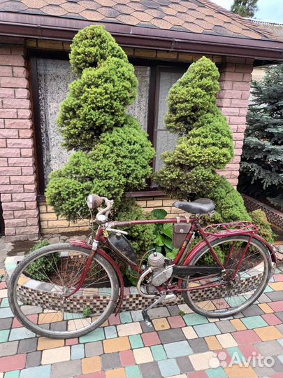 Велосипед зис Прогресс с двигателем Д4