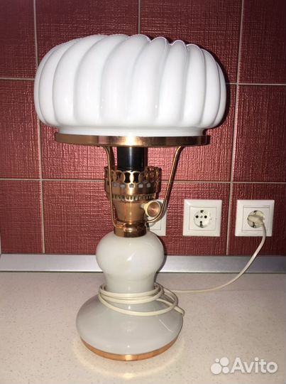 Лампа настольная СССР зик
