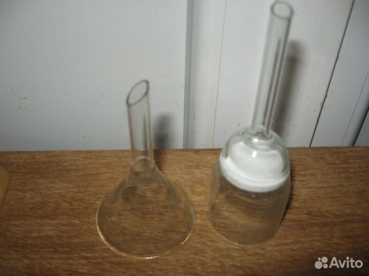 Лабораторная посуда Стекло СССР колбы и др
