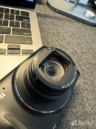 Компактный фотоаппарат Canon powershot sx600 hs
