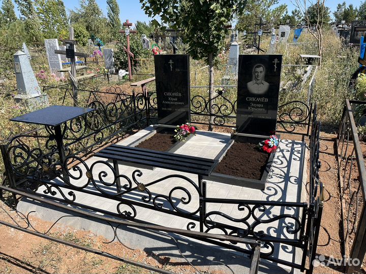 Благоустройство могил