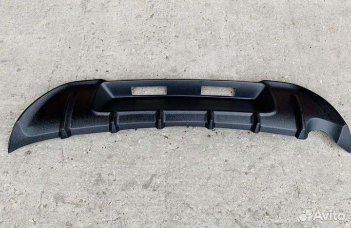 Накладка на задний бампер granta