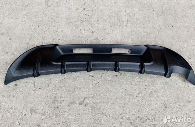 Накладка на задний бампер granta