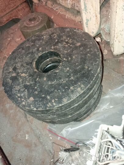 Штанга гриф блины бу