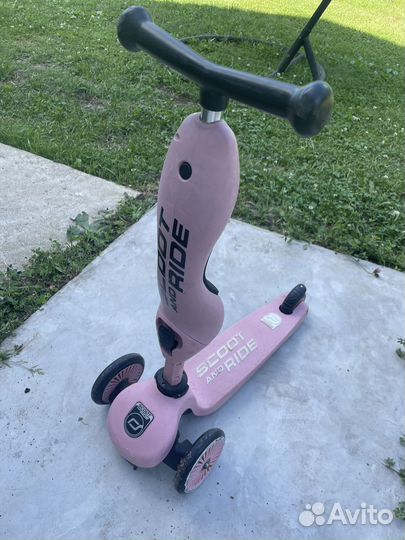 Самокат беговел scoot and ride