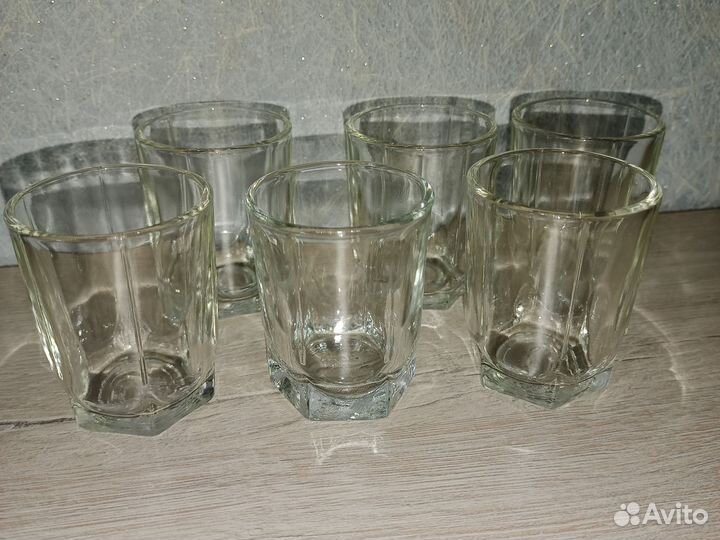 Набор рюмок 50 мл, 4 вида