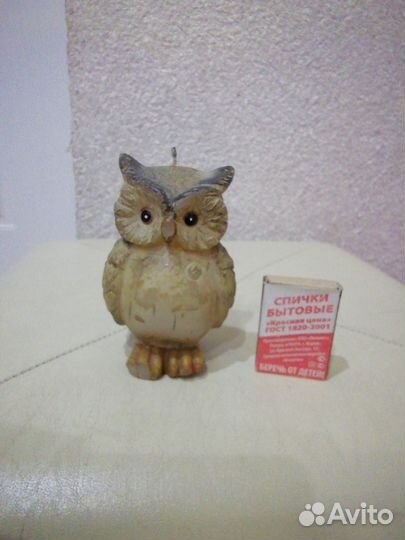 Свеча в форме совы