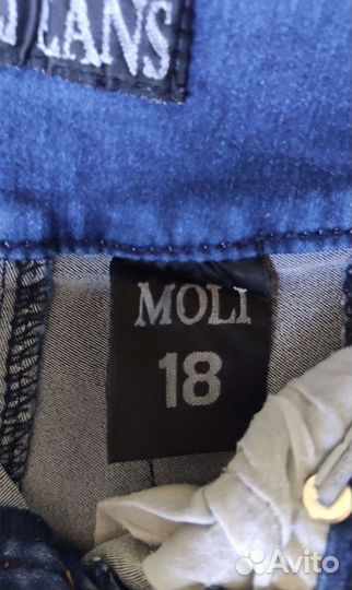 Джинсы на девочку 116