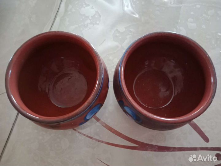 Глиняный кувшин ссср,статуэтки,горшочки