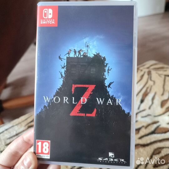 Игра картридж для Nintendo switch World war z
