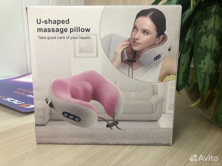Массажная подушка для шеи
