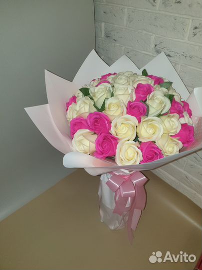 Мыльные розы, букет