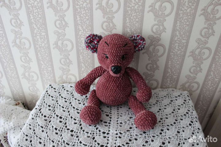 Вязаный мишка