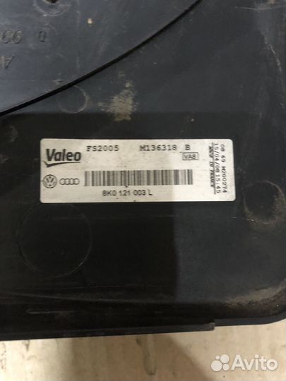 Audi A4 B8 Диффузор вентилятора