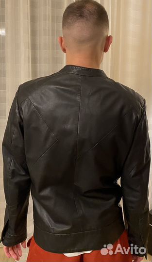 Кожаная куртка мужская