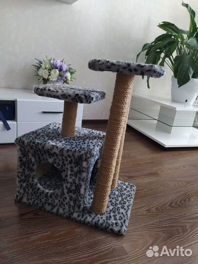 Когтеточка домик для кошки