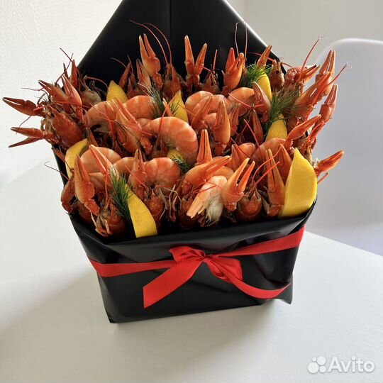 Сладкие букеты.Раки/Креветки.Букет из сухофруктов