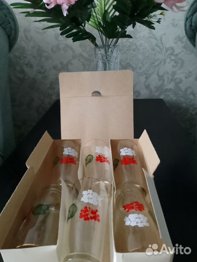 Стаканы,6шт.,новые