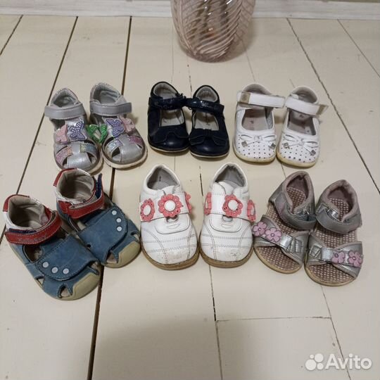 Туфли пакетом на девочку 21 22