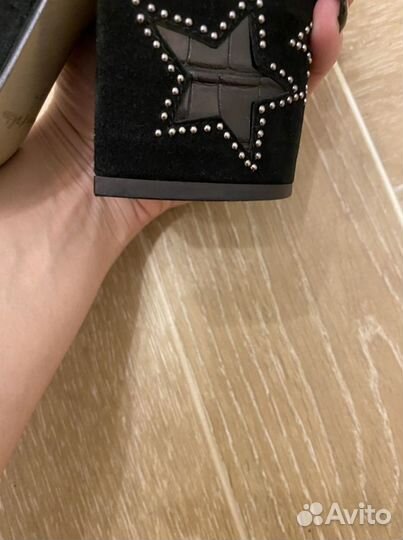 Босоножки замша rendezvous