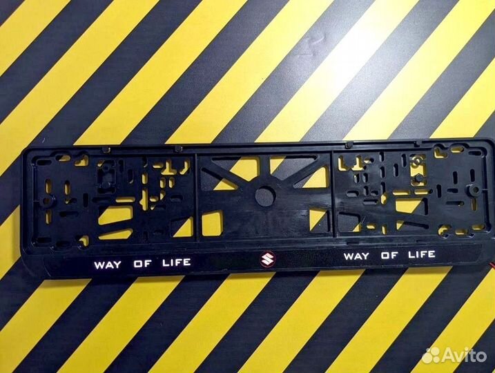 Рамка номера с подсветкой LED