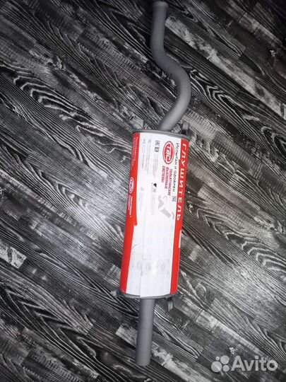 Глушитель прямоточный ваз