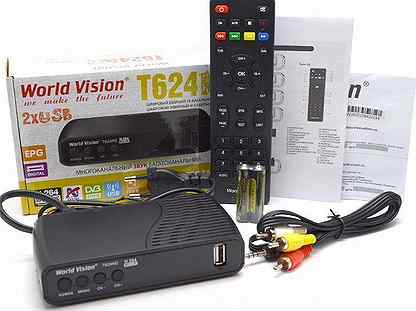 Цифровой TV-тюнер World Vision T624 M2