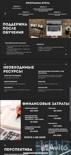 Создание презентаций, Excel, помощь в учебе