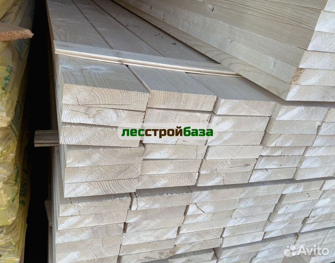 Доска сухая строганная