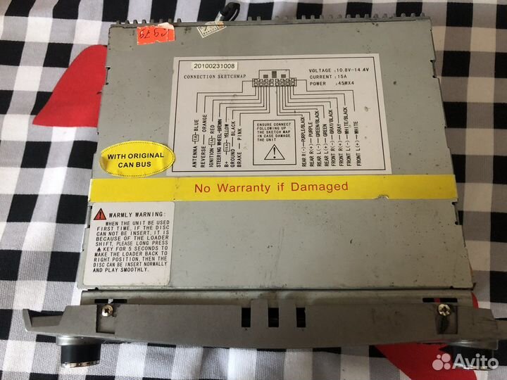 Штатная магнитола peugeot 308