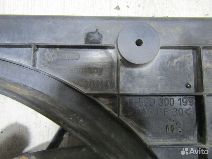 Диффузор радиатора вентиляторы VAG Audi Volkswagen