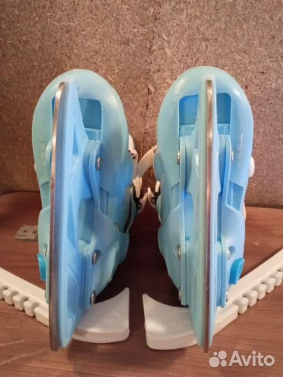 Коньки детские раздвижные 27-30размер