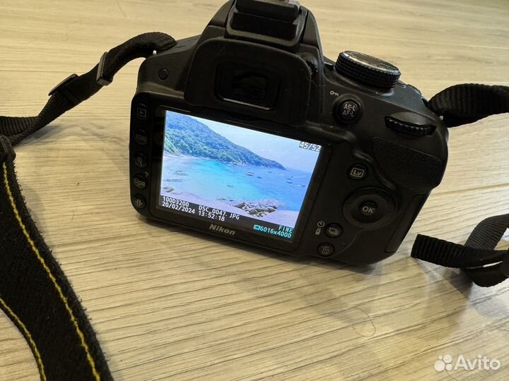 Зеркальный фотоаппарат nikon d3200